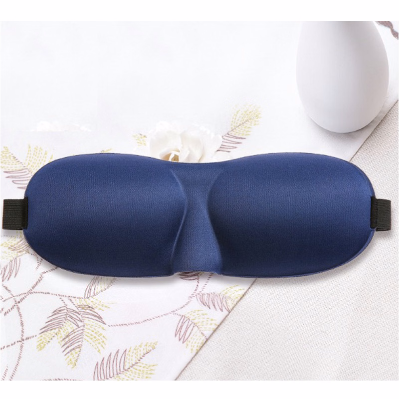 Soft 3D design sleep eye mask for Sleeping with Adjustable Strap