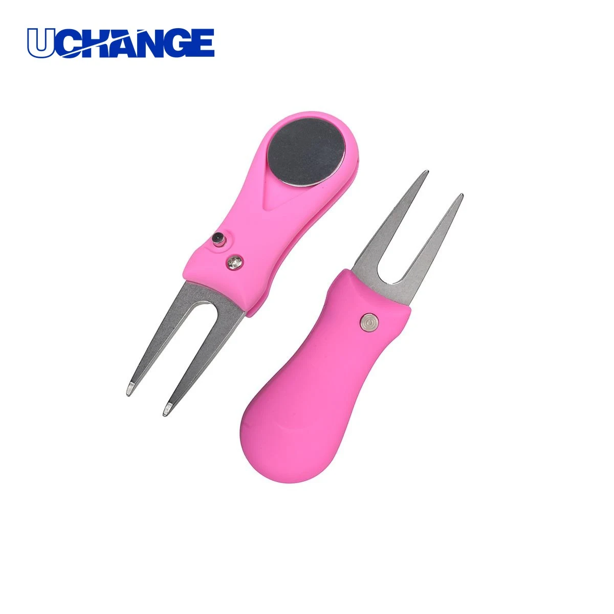 Foldable Golf Divot Tool with Magnetic Ball Marker 2.8 Inch 1