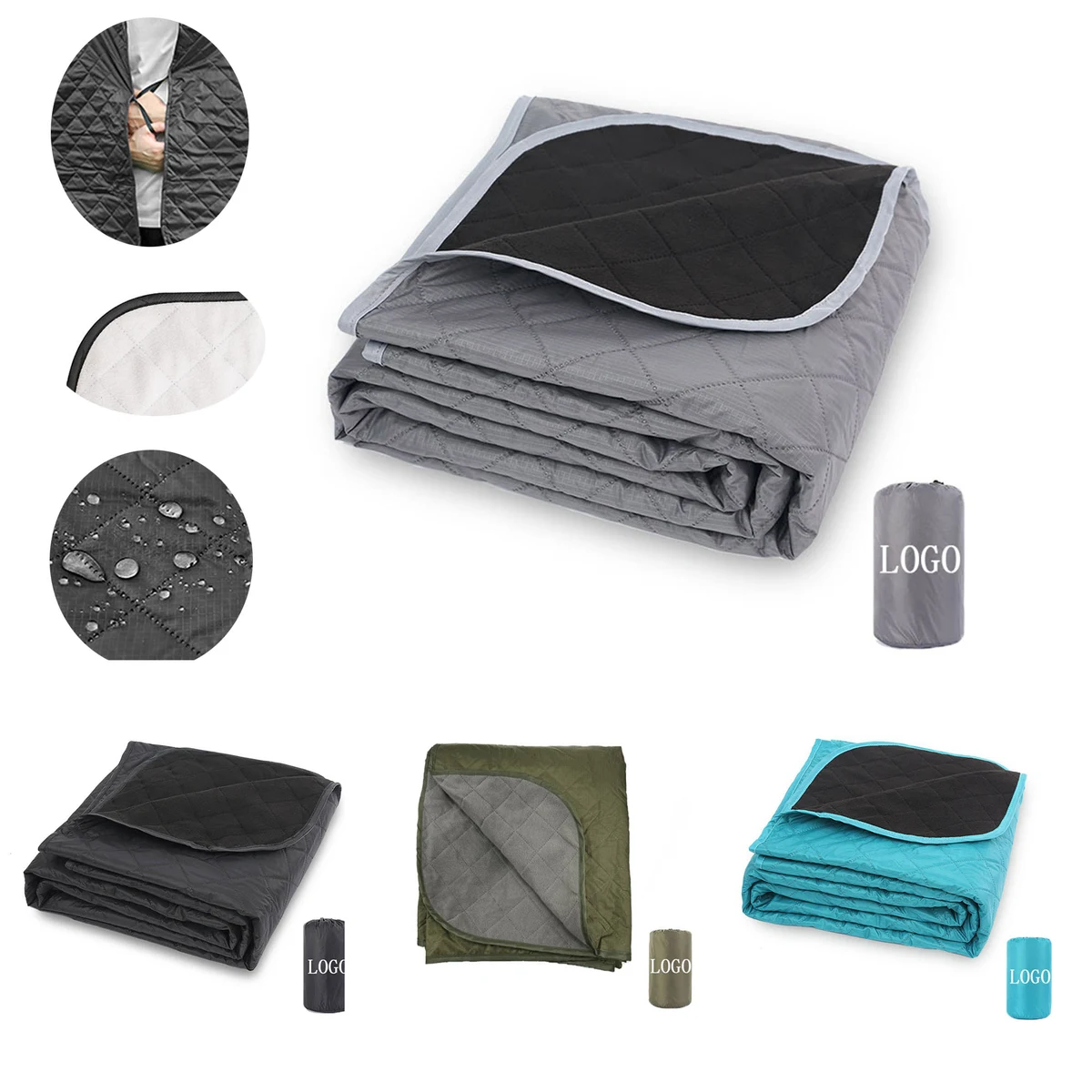 Fleece Camping Blanket 1