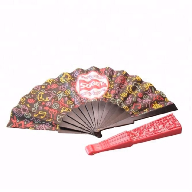 Portable Plastic Handheld Folding Fan
