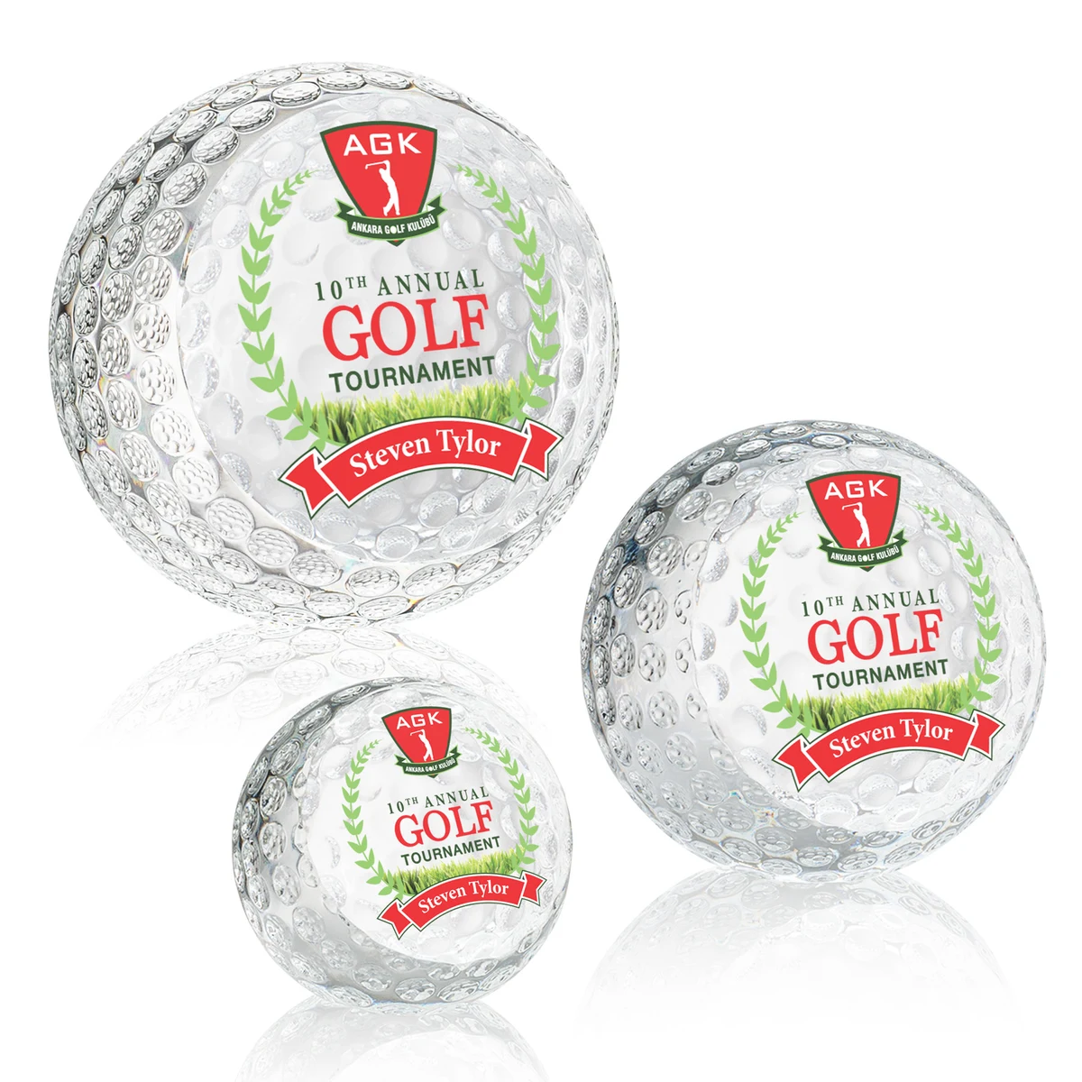 Golf Ball VividPrint™ Paperweight 1