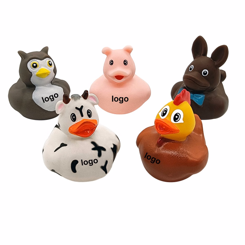 2 inch Animal Shape Rubber Duck