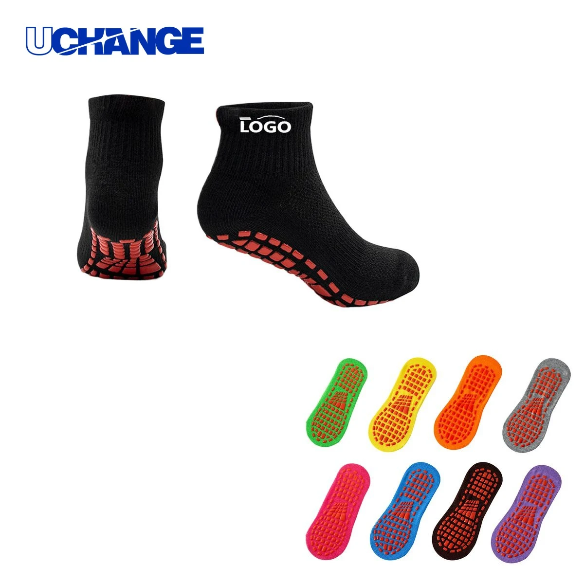 Anti-Slip Yoga Trampoline Socks for Fitness Use 1