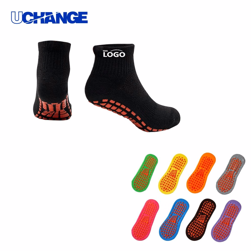 Anti-Slip Yoga Trampoline Socks for Fitness Use