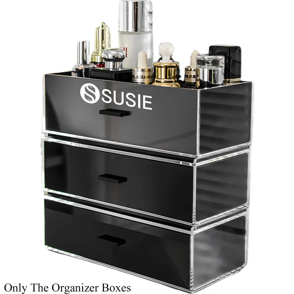 3-Tier Acrylic Drawer Organizer Box 1