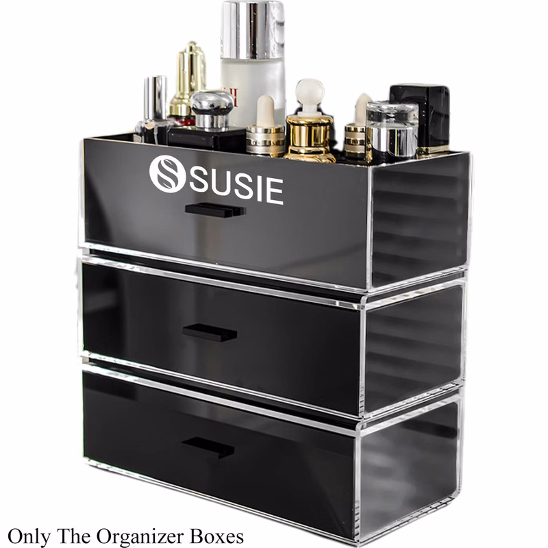 3-Tier Acrylic Drawer Organizer Box