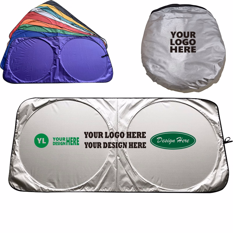 170T Fabric Vehicle Sun Visor Shield