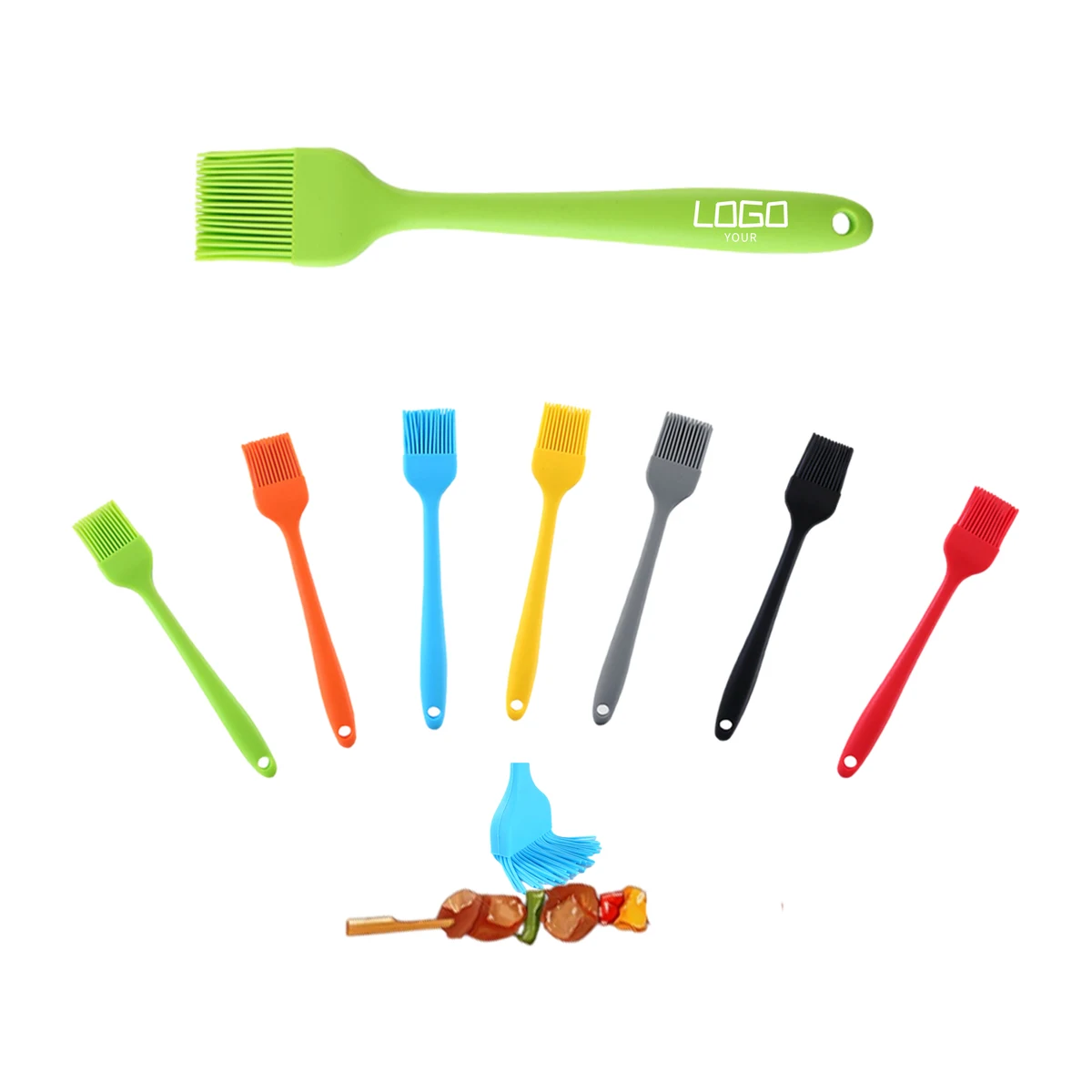 Easy To Clean One Silicone Baking And BBQ Brush 1