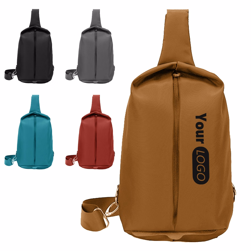 Polyester Customizable Men's Chest Bag
