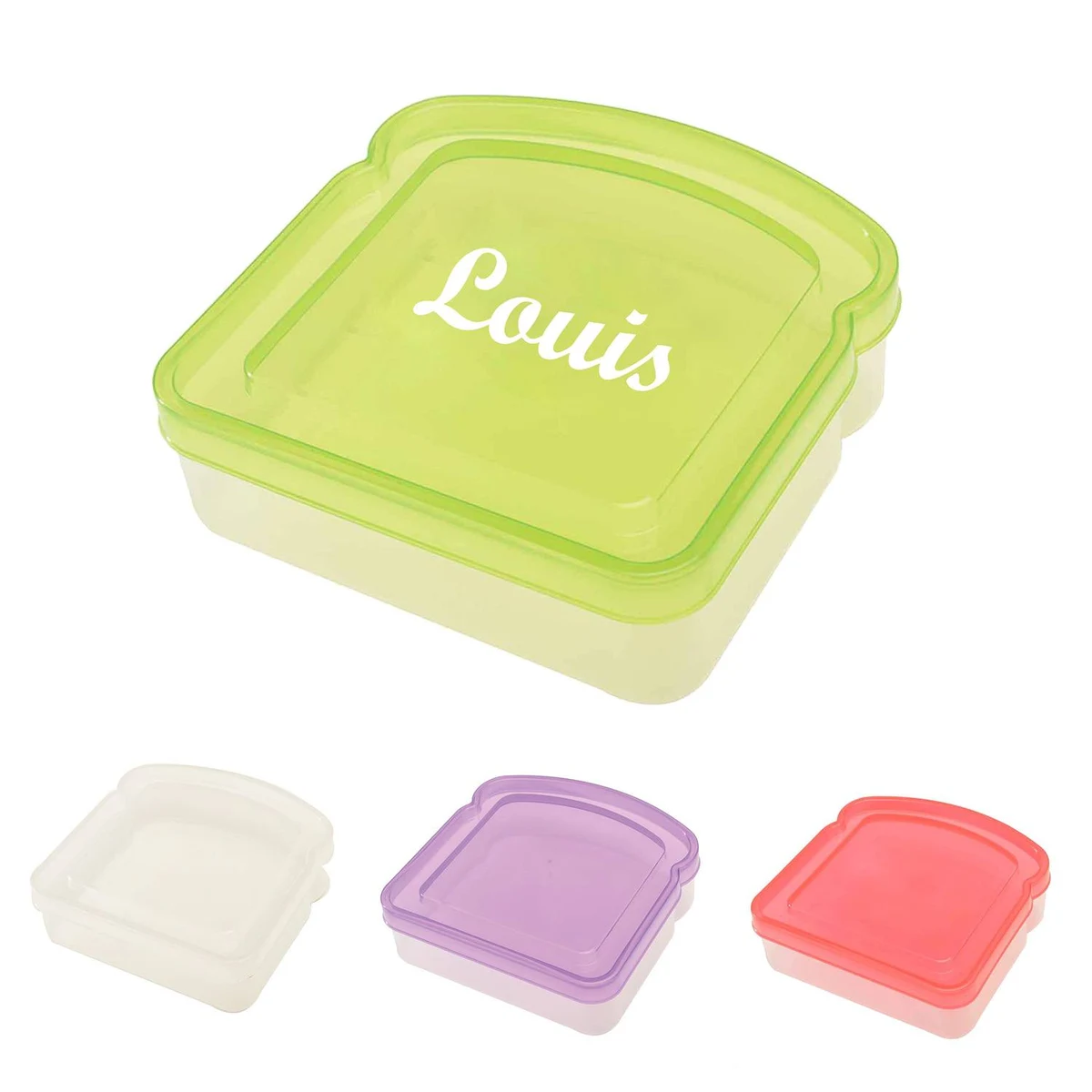 Plastic Sandwich Box Food Storage Container 1