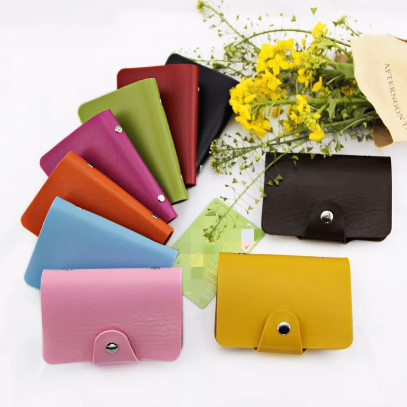 PU Leather Card Holder Wallet