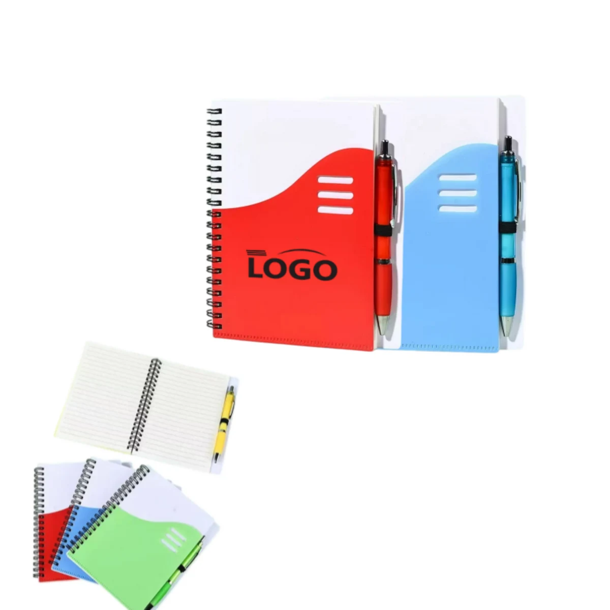 Spiral Bound Writing Notebook With Pen 1