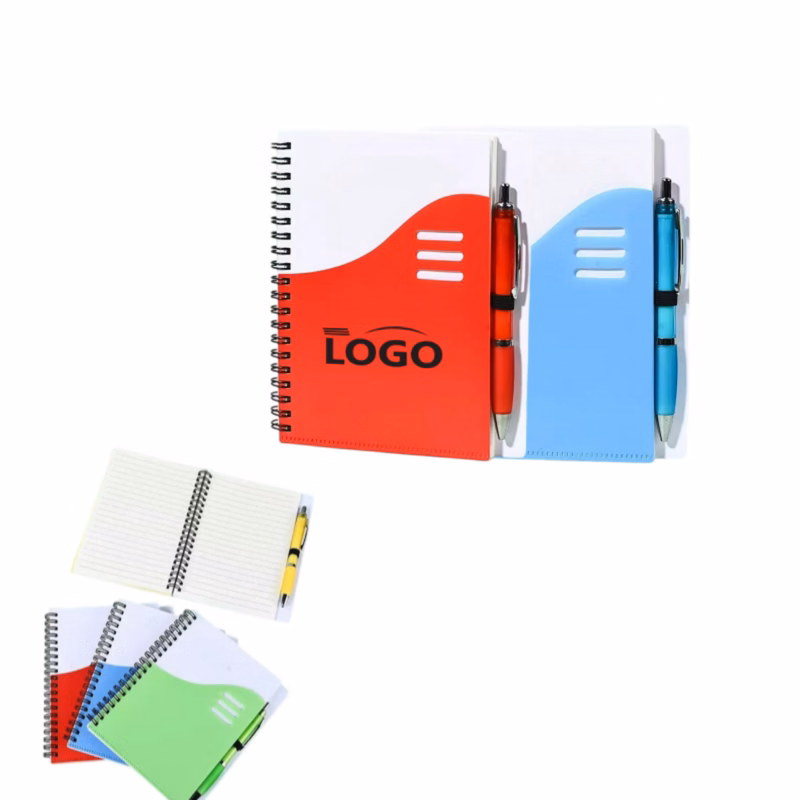 Spiral Bound Writing Notebook With Pen