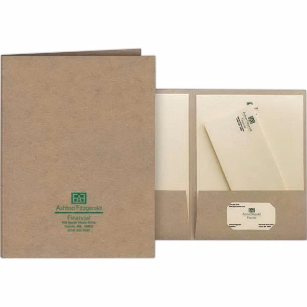 Presentation Folder - Extra Capacity, Foil Imprint