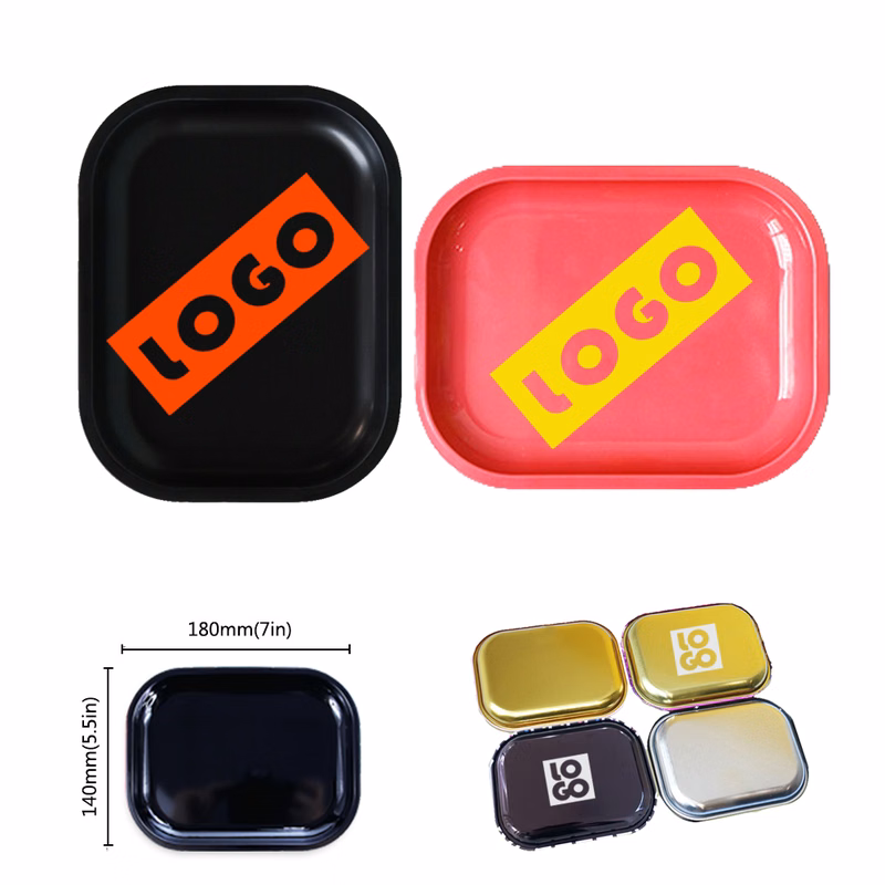 Full Color Metal Rolling Tray