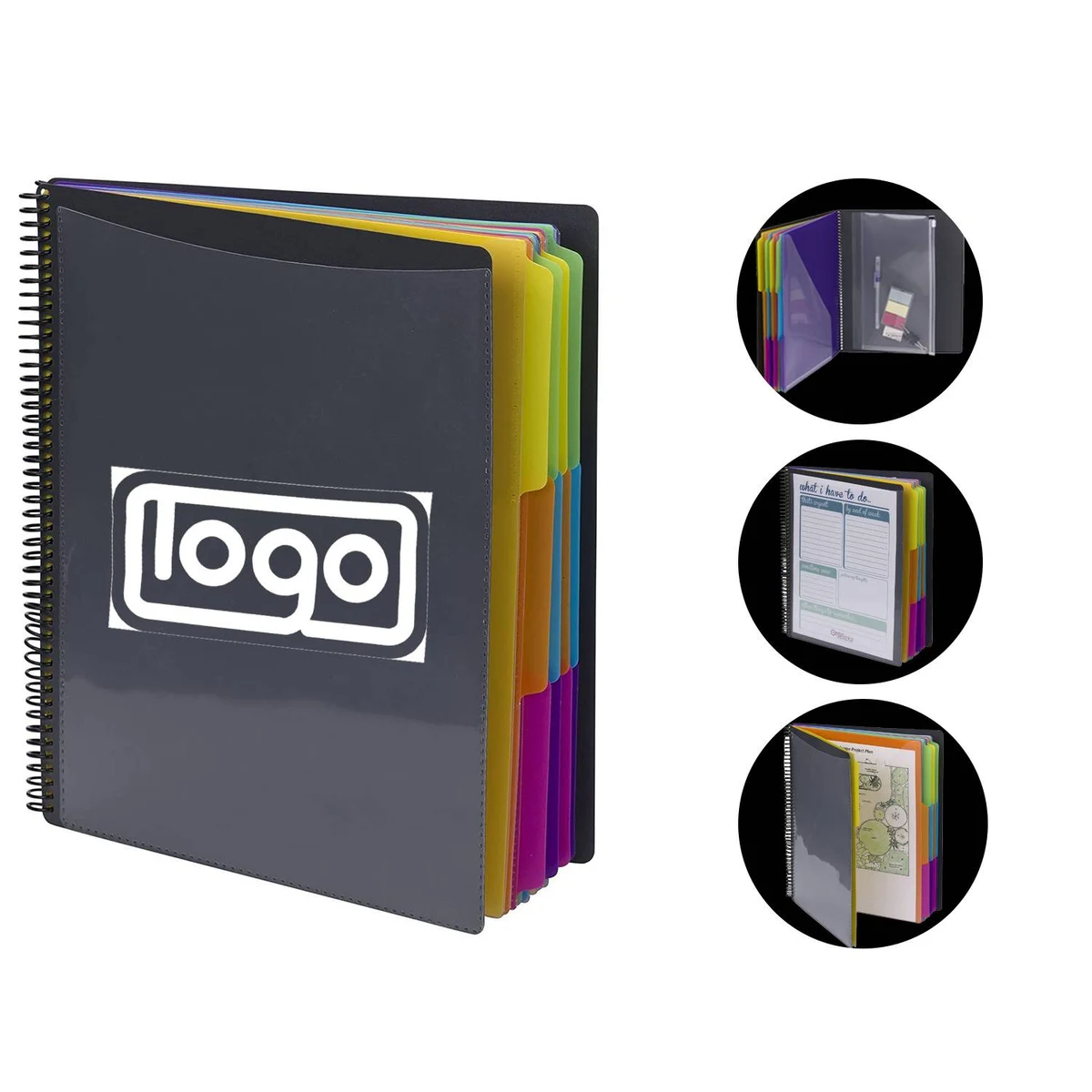Smead 12 Pocket Poly Project Organizer 1