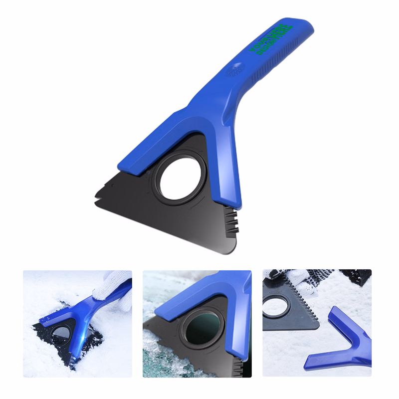 MOQ 50 Multi-Function Car Snow Scraper Ice Removal Tool