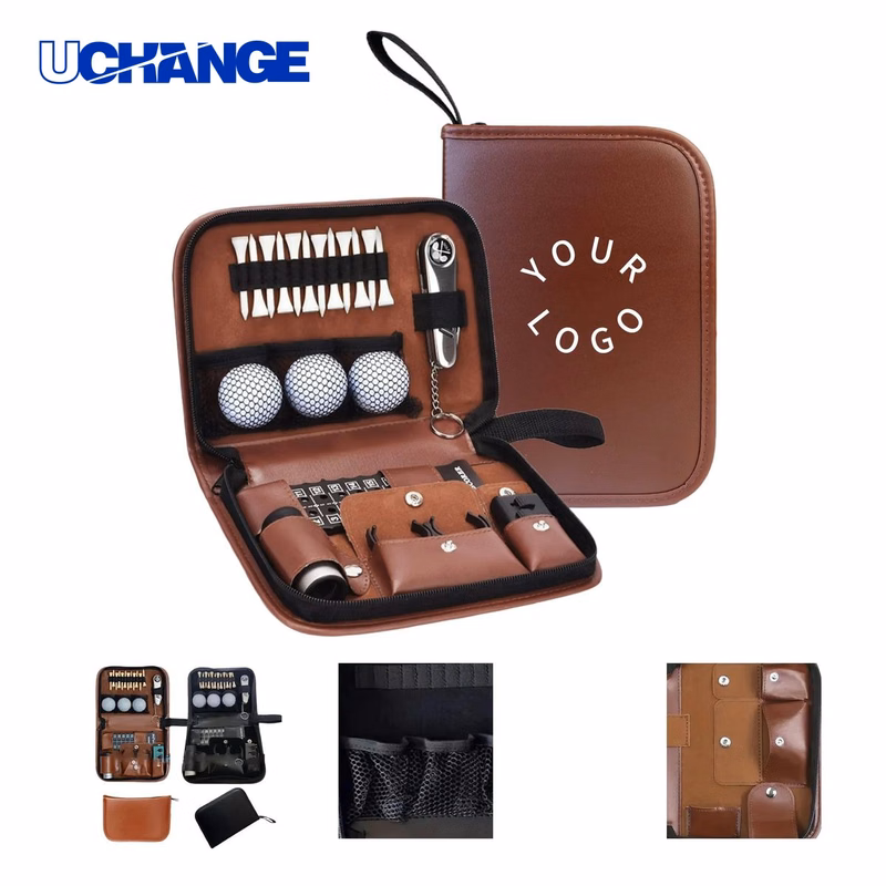 Waterproof PU Organizer Bag for Golf Accessories