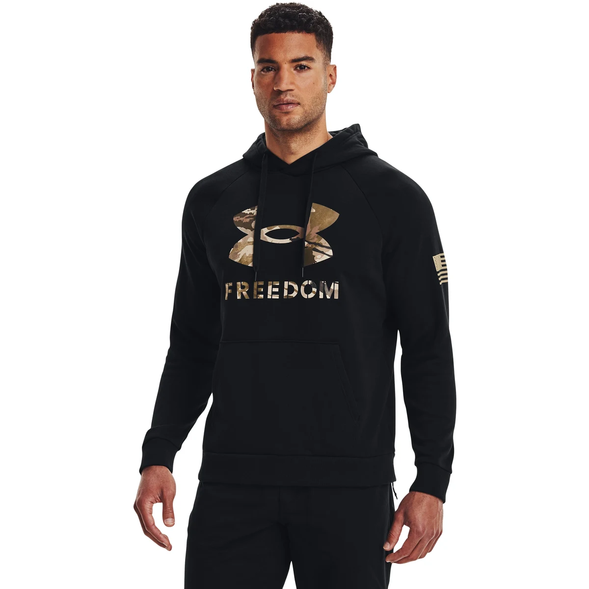 UA Freedom Fleece Men's Hoodie, custom hoodie or sweatshirt with logo imprint 1
