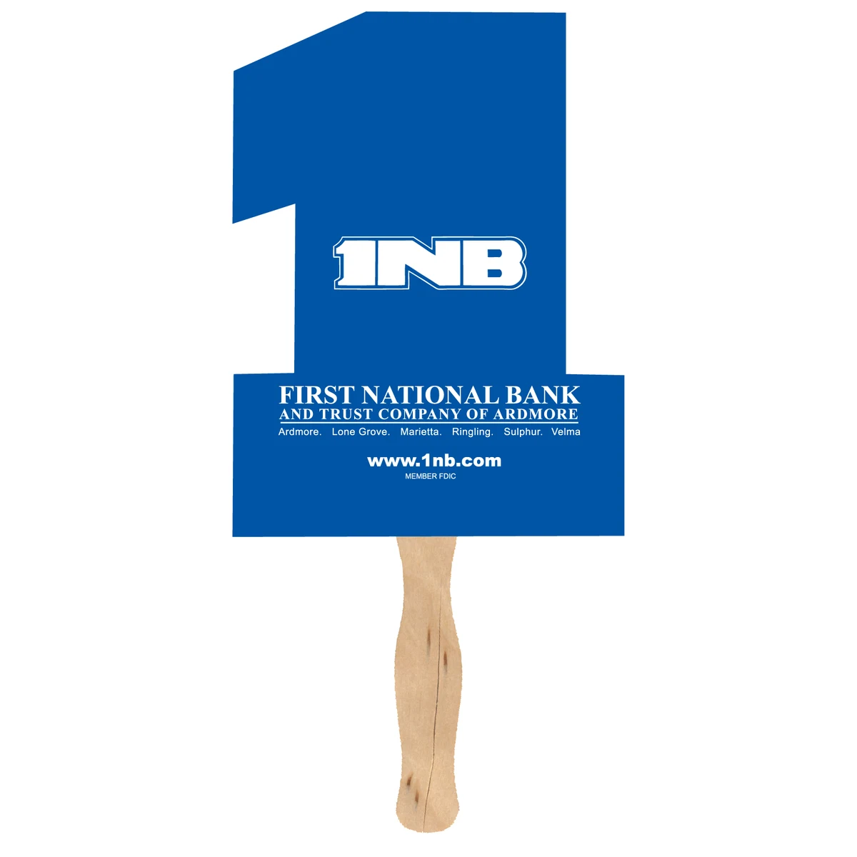 Single Side Number One Shaped Fan 1