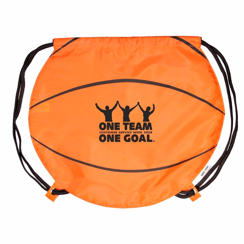 GameTime! Basketball Drawstring Backpack