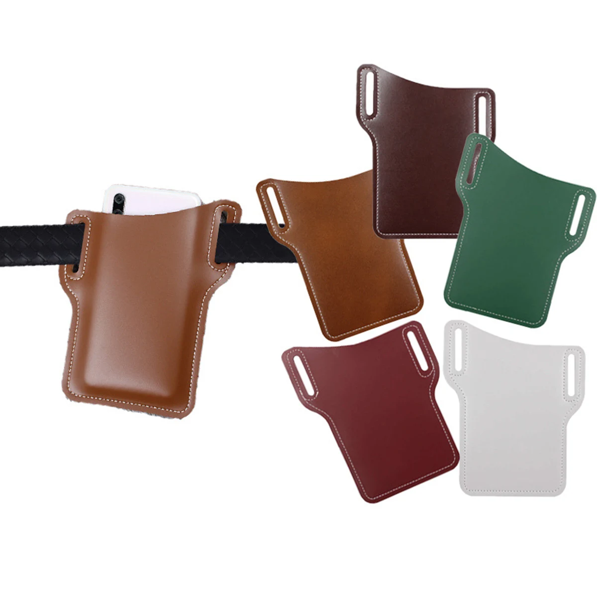 PU Leather Holster Phone Case Waist Bag 1