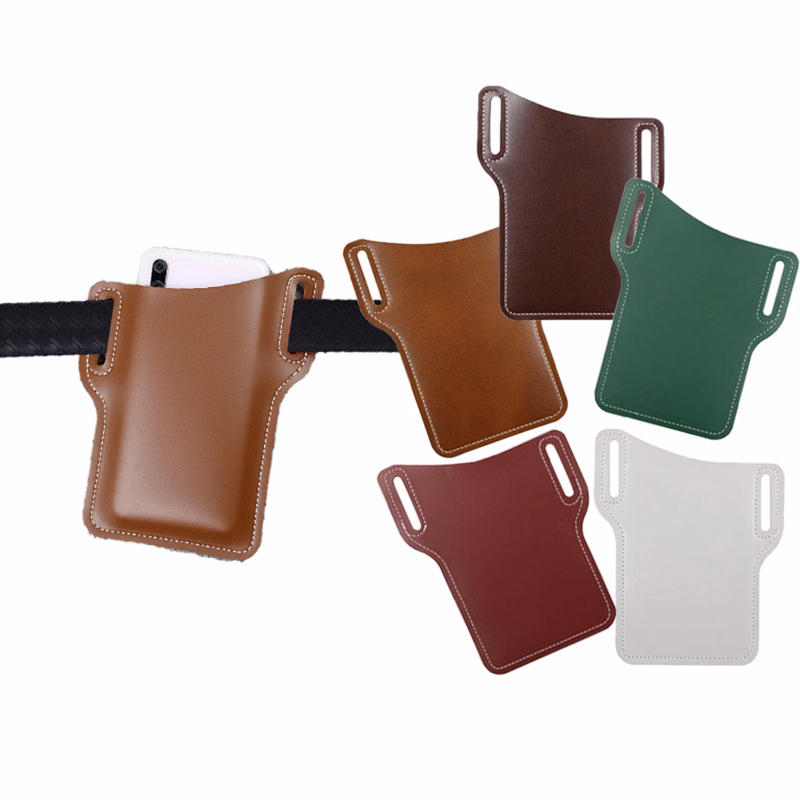 PU Leather Holster Phone Case Waist Bag