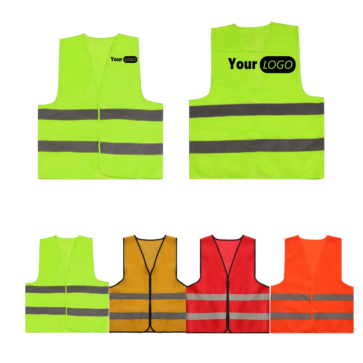 Polyester XL Safety Vest 1