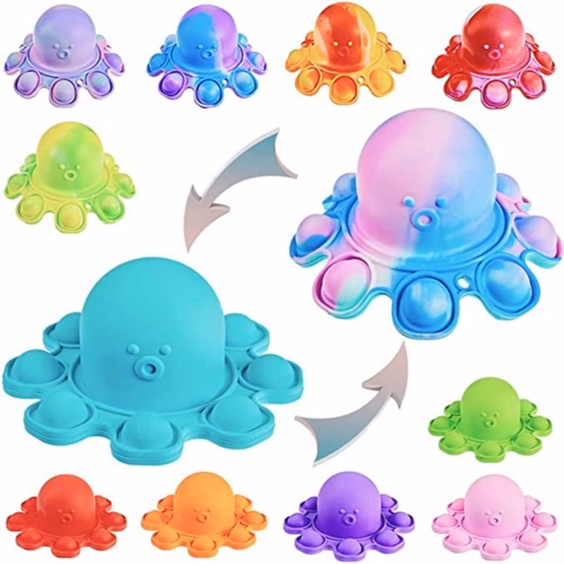 Handheld Octopus Reversible Toy