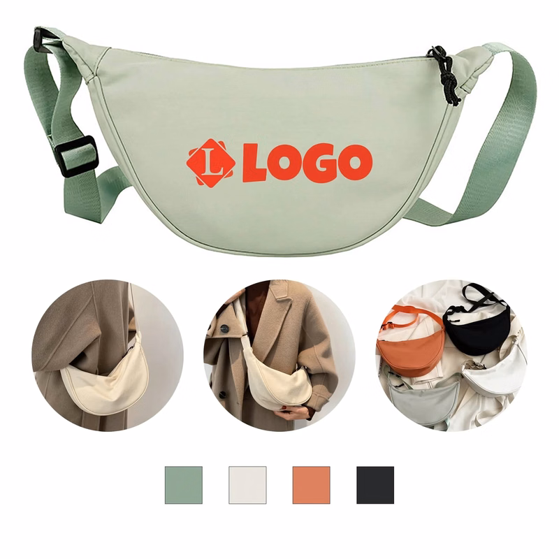Compact Nylon Shoulder Bag