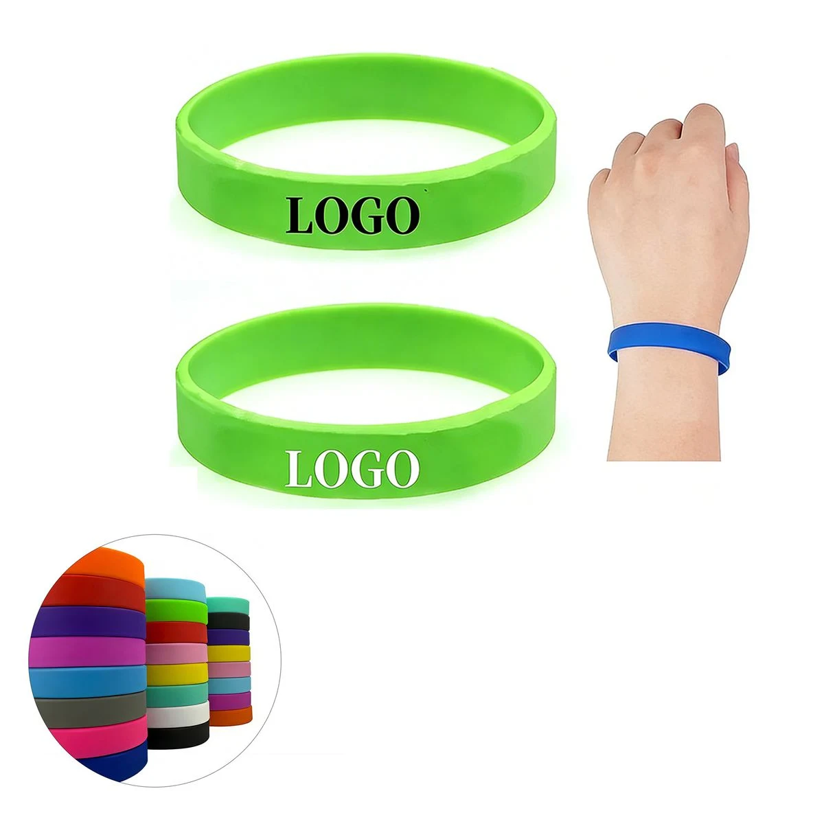Branded Silicone Wristband For Promotion 1