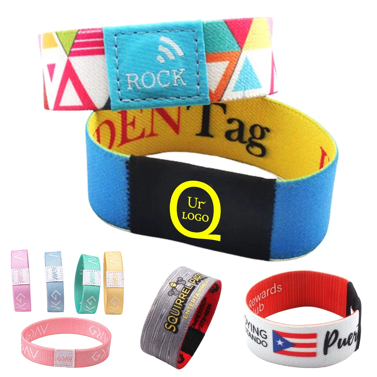 Polyester Elastic Wristbands 1