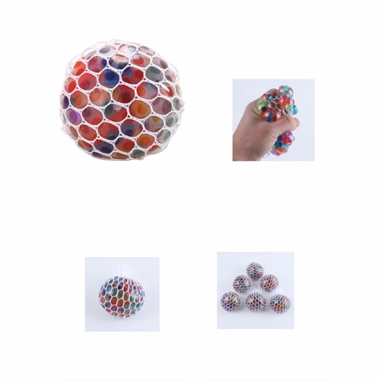 Color Aded Grape-Shaped Decompression Ball