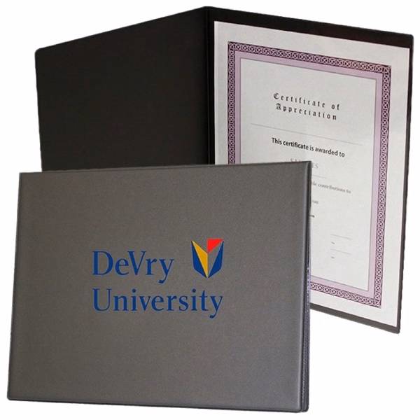8-1/2" x 11" Vinyl Certificate Covers