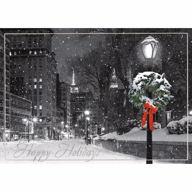 Big Apple Hush Holiday Cards