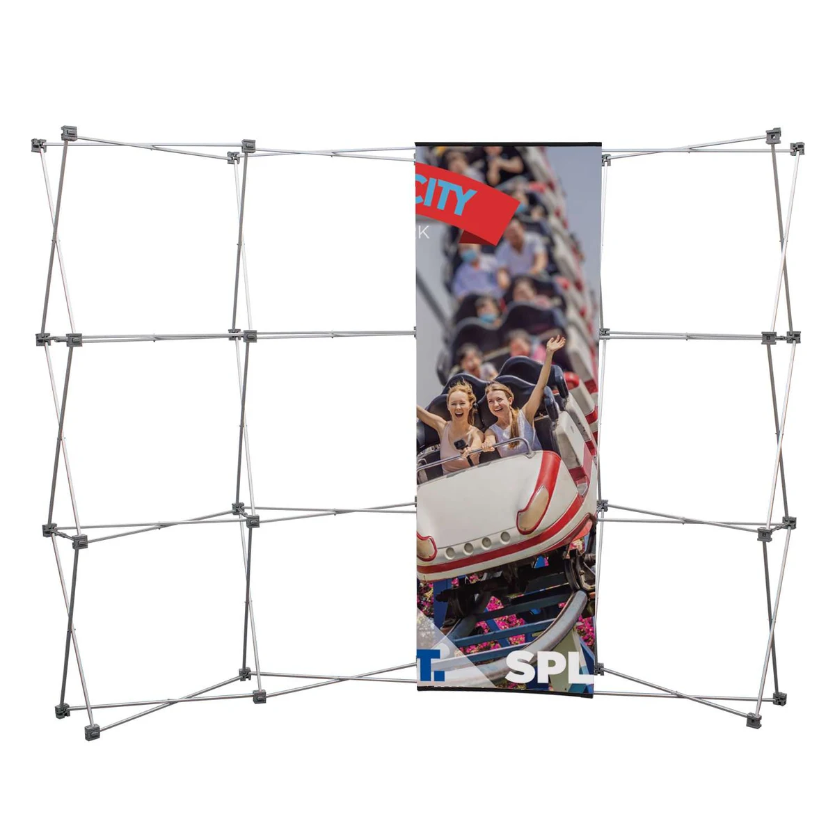 Curved Show 'N Rise Floor Display Center Panel (Mural) 1