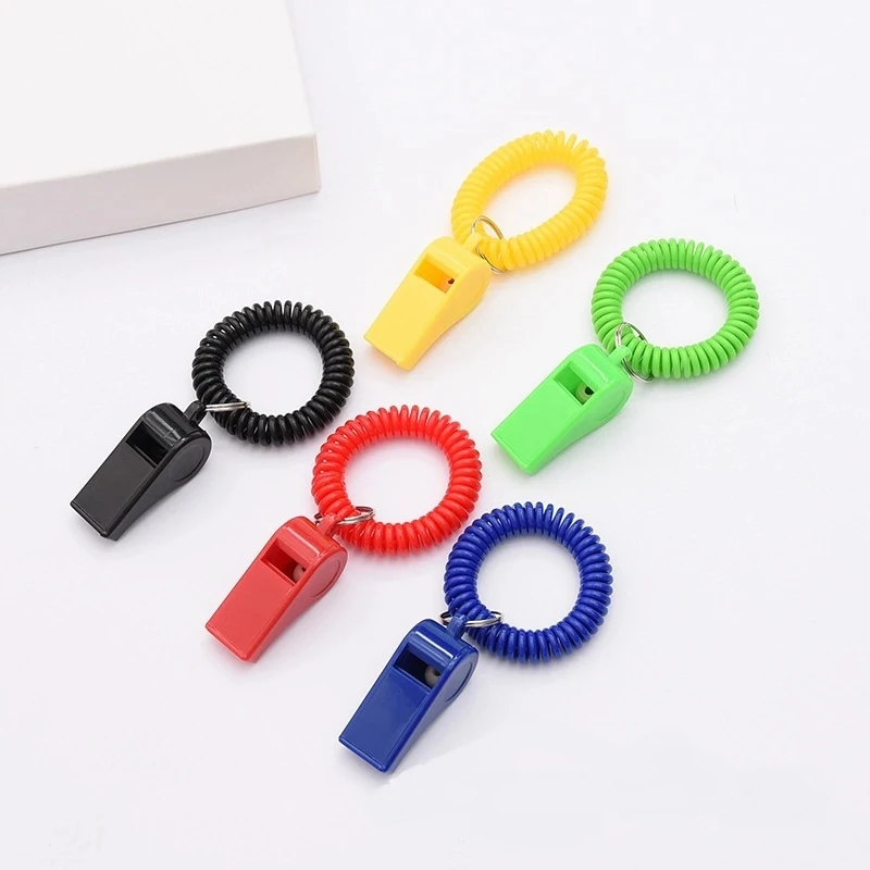 Whistle Key Chain with Coil 1
