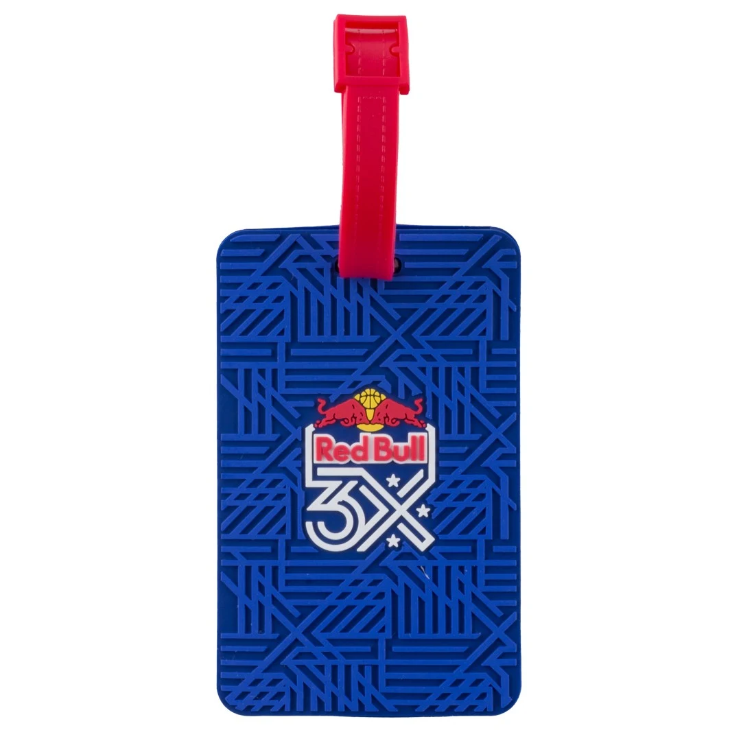 Custom Luggage Tag with Plastic Strap - 2D 1