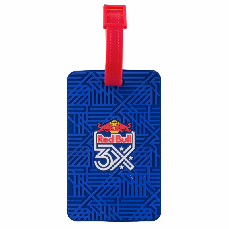 Custom Luggage Tag with Plastic Strap - 2D
