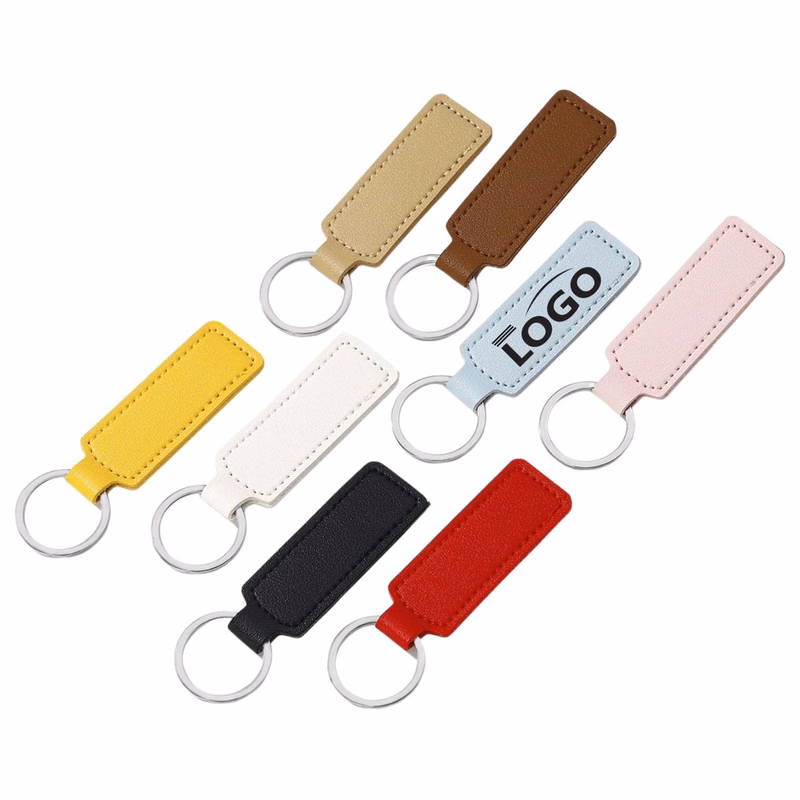 Personalized Leather Key Holder Loop Charm