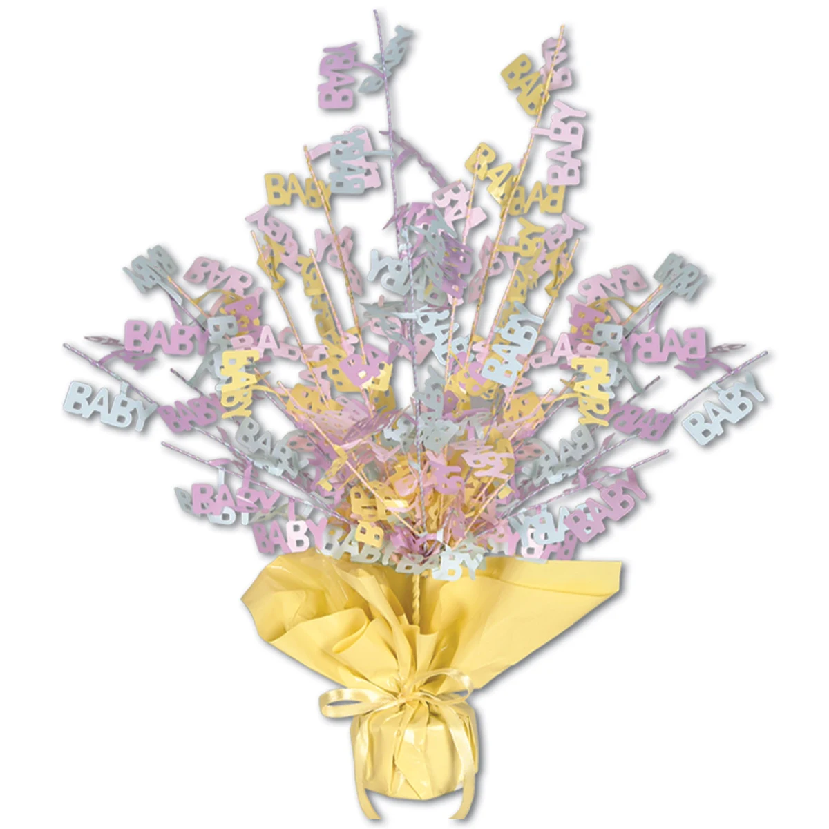 Baby Shower Gleam 'n Burst Centerpiece 1
