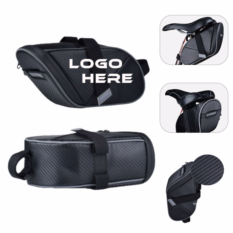 Aerodynamic PU Bicycle Seat Bag for Essentials