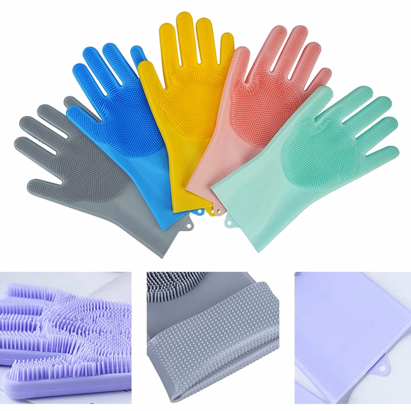 Siliconne Kitchen Washing Glove