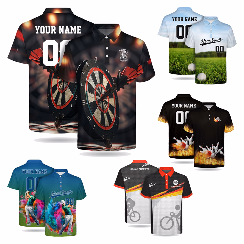 MOQ 10pcs Quick-Dry Team Polo