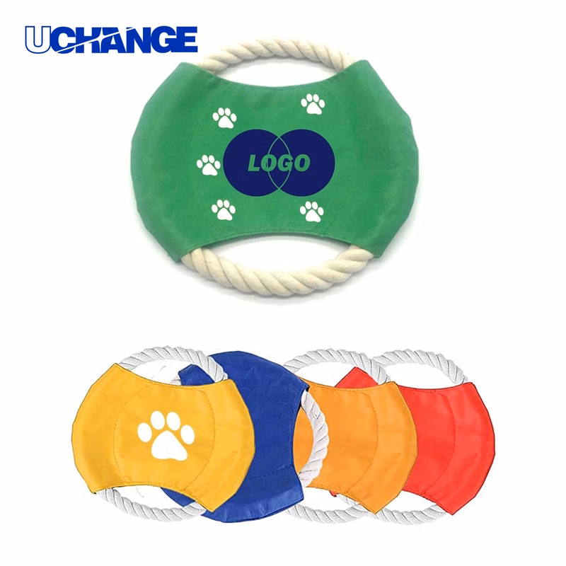 Rope Dog Flying Disc Toy