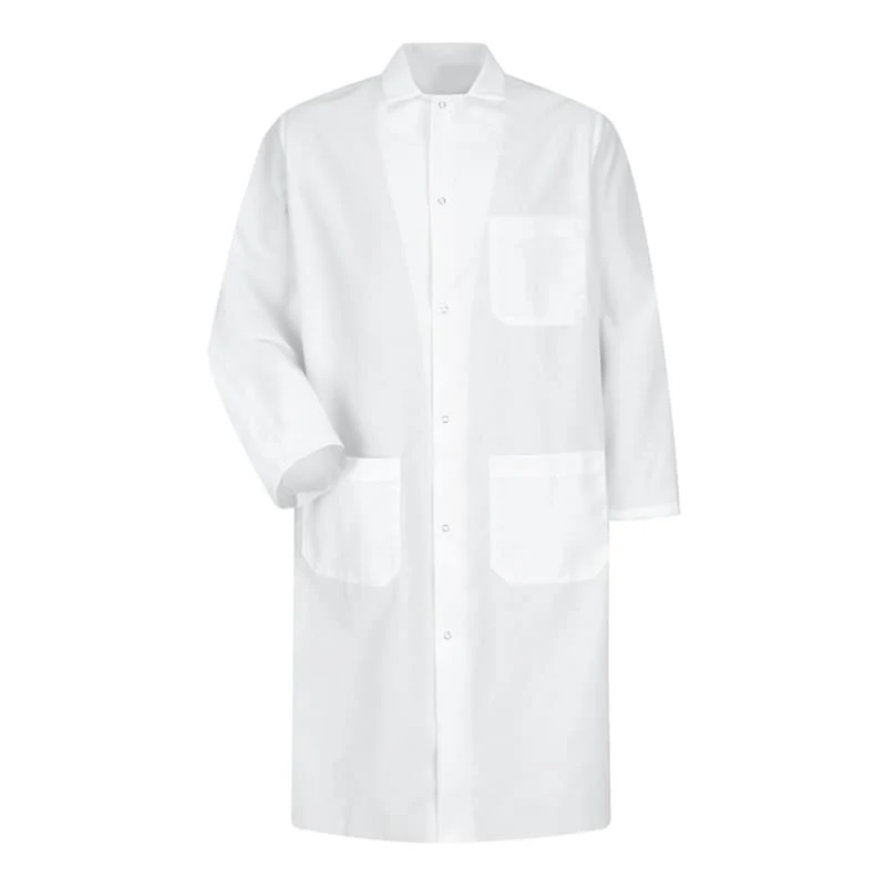 Red Kap Unisex Butcher Coat With Interior Chest Pocket - KS64 1
