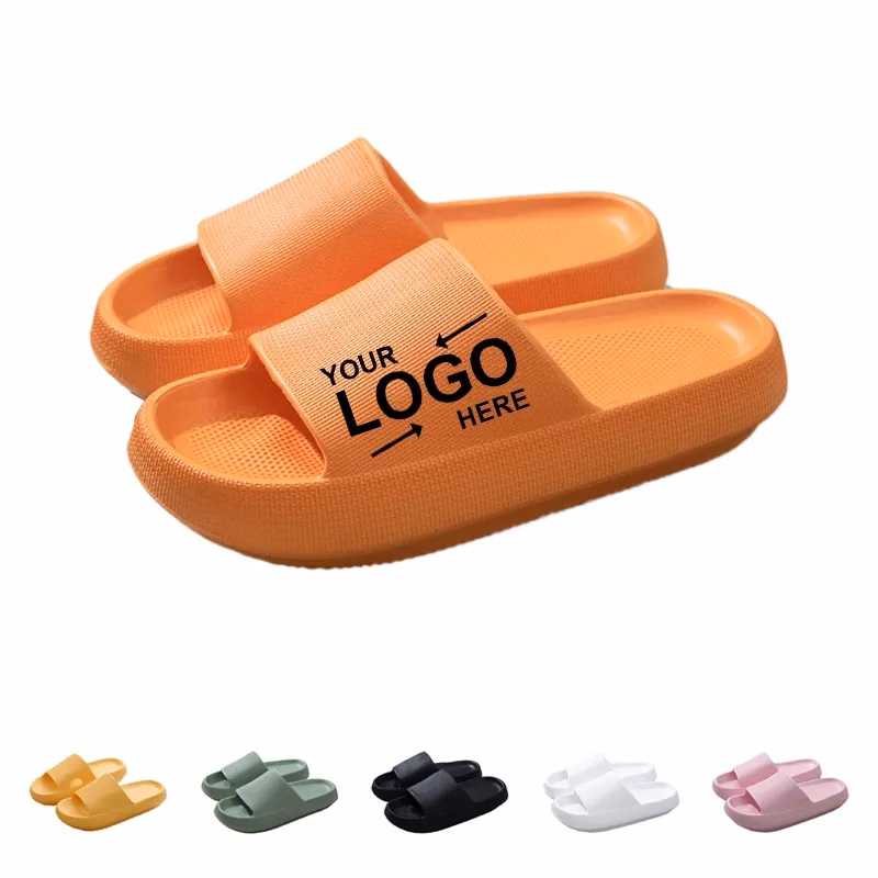 House Slides Shower Sandals Cushioned Thick Sole
