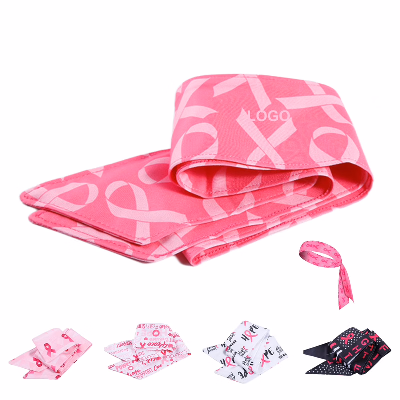 Pink Ribbon Head Tie (direct import)