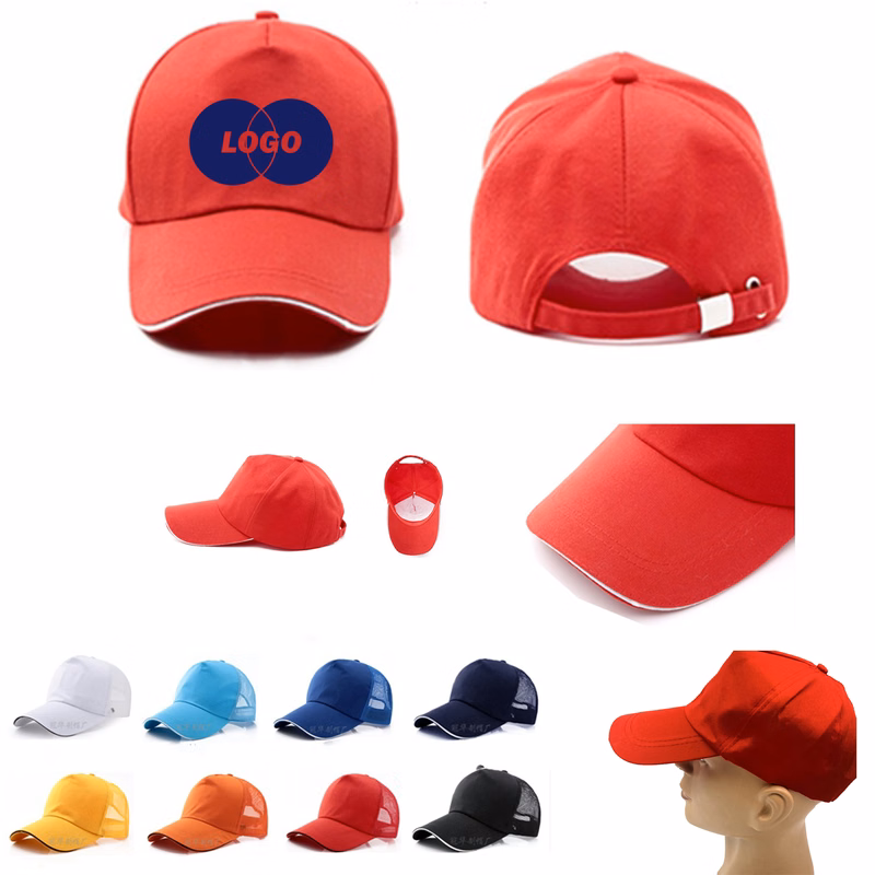 Adjustable 5-Panel Polyester Cap with Custom Logo