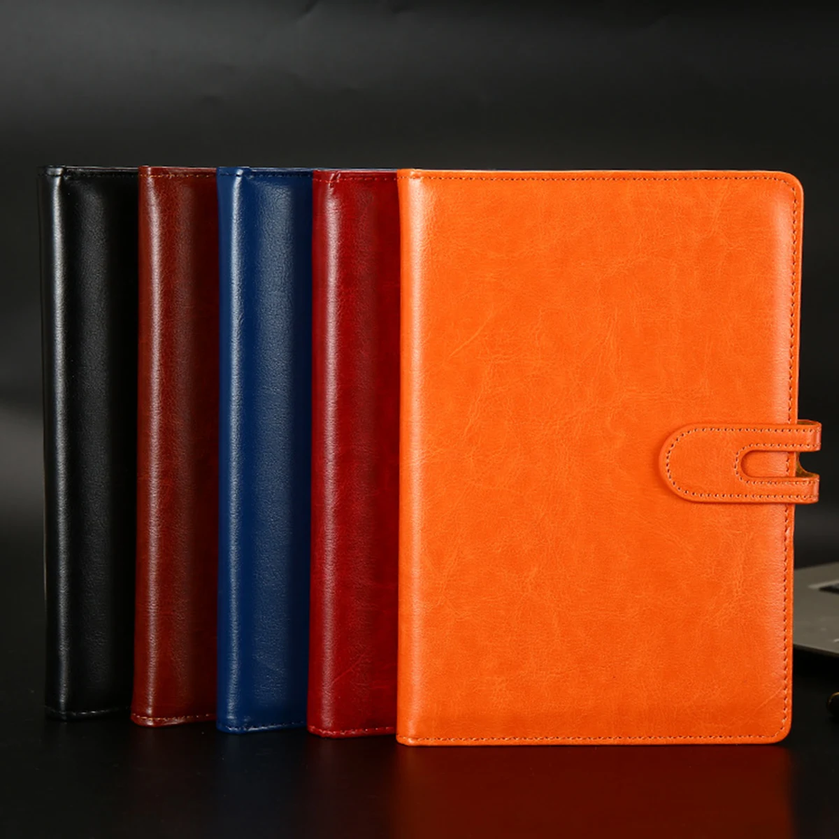Luxurious A5 Leather Hardcover Notebook 1
